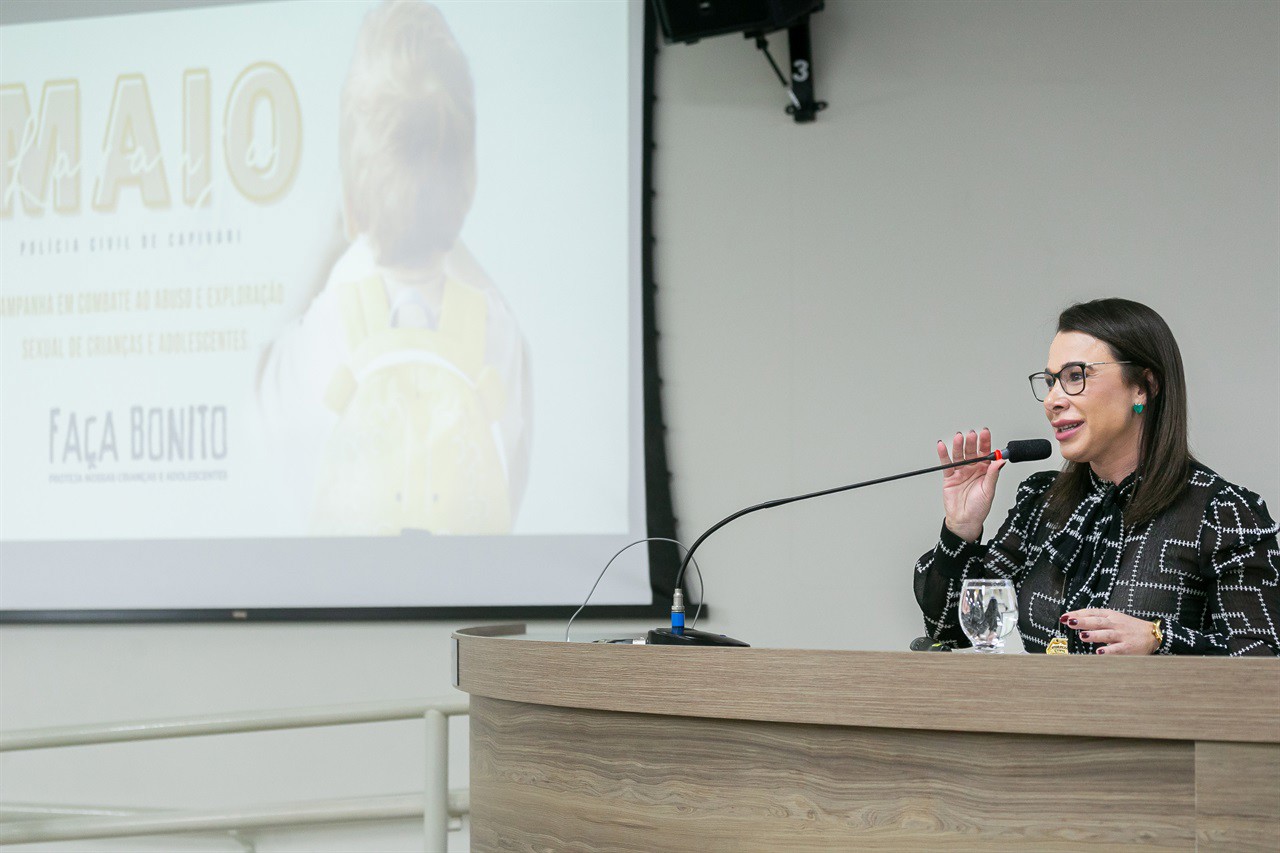 Maria Luísa Dalla Bernardina, delegada da Polícia Civil em Capivari 