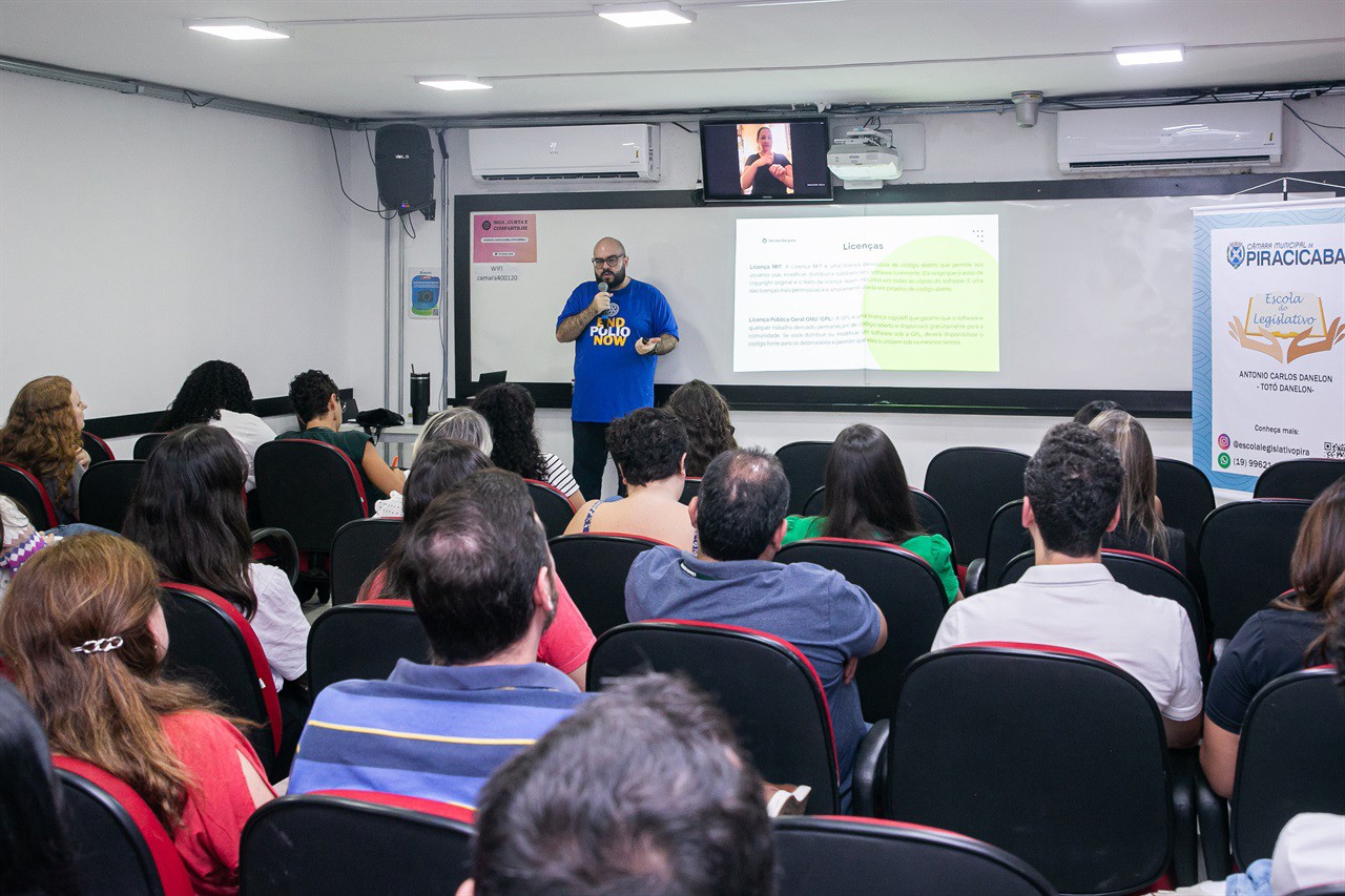 Módulos 2 e 3 do curso serão realizados nas próximas quartas-feiras, na sala de aula da Escola do Legislativo