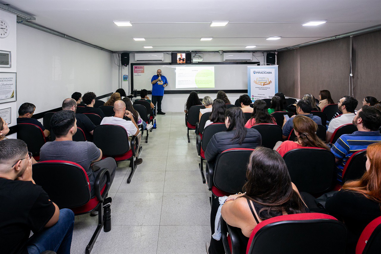 Módulos 2 e 3 do curso serão realizados nas próximas quartas-feiras, na sala de aula da Escola do Legislativo