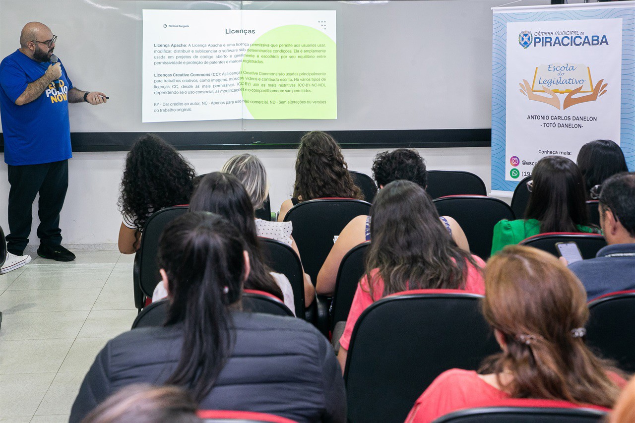 Módulos 2 e 3 do curso serão realizados nas próximas quartas-feiras, na sala de aula da Escola do Legislativo