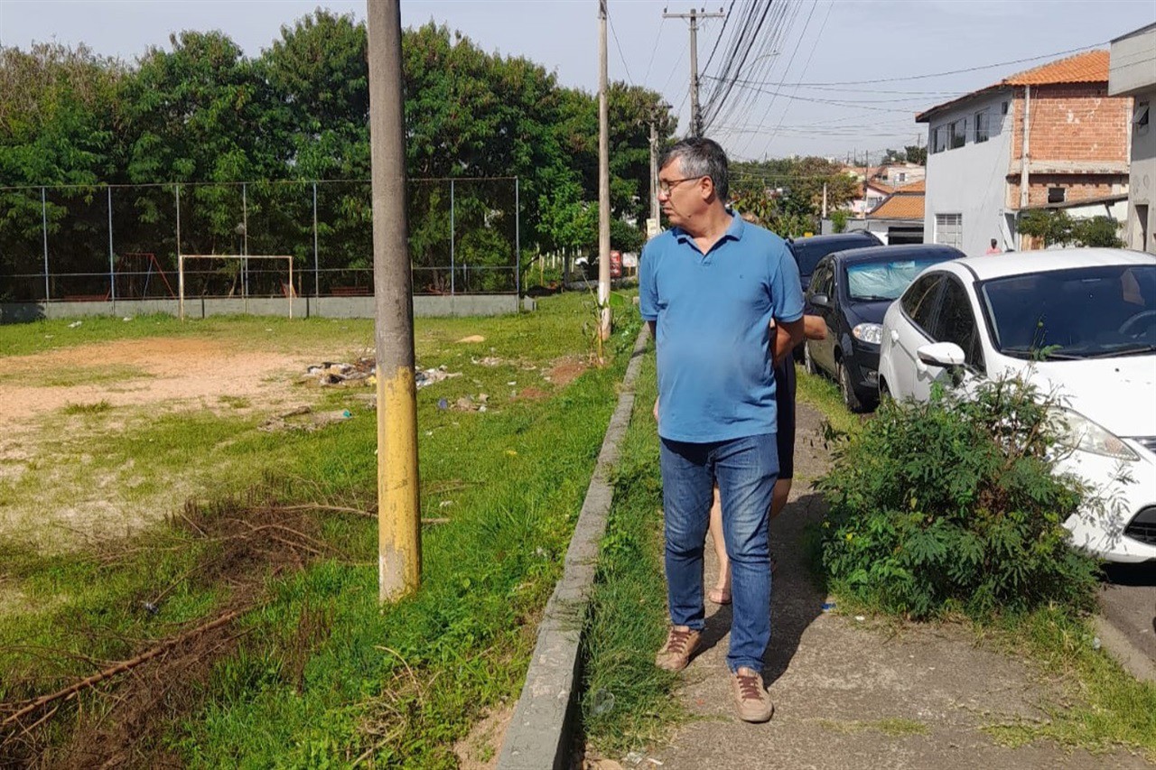 Vereador Pedro Kawai (PSDB) observou problemas no local