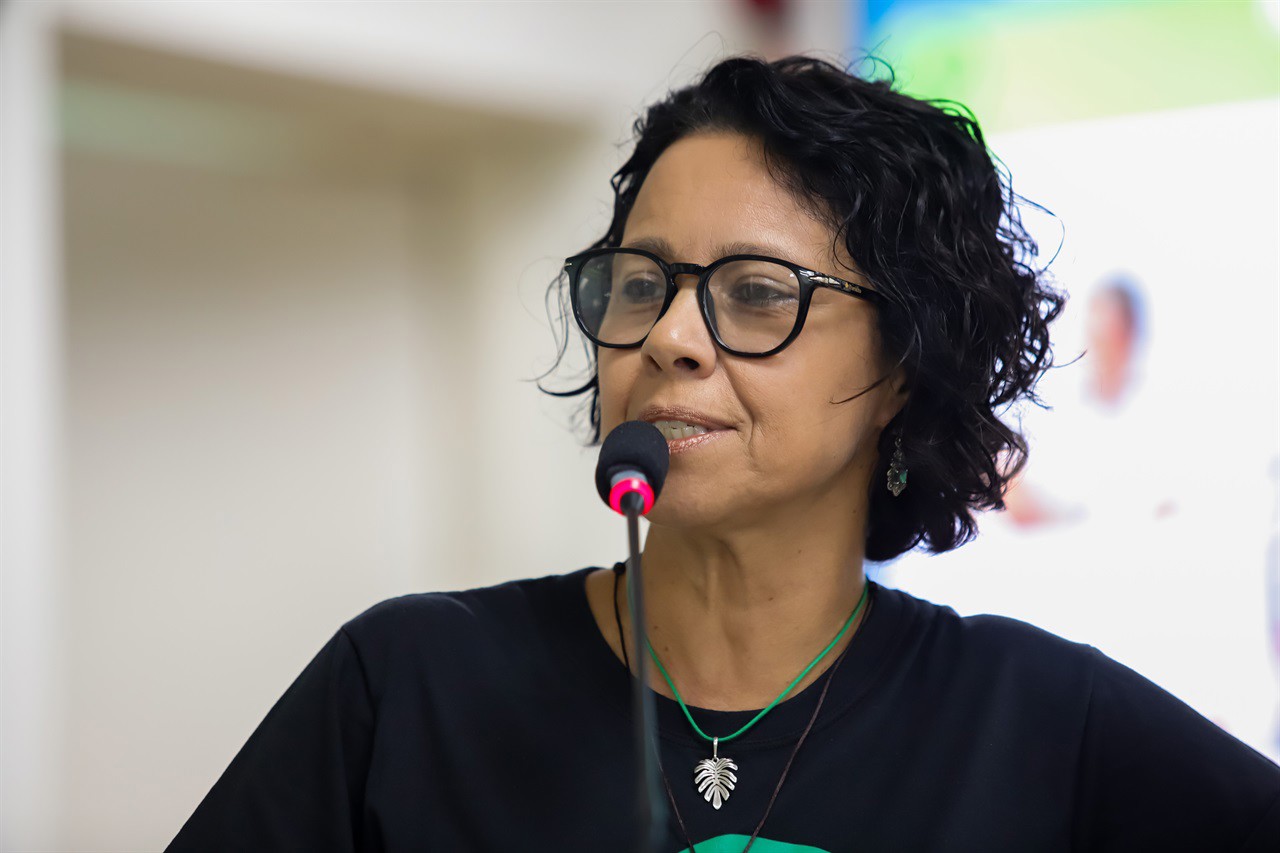 Vereadora Silvia Morales (PV), do mandato coletivo A Cidade é Sua