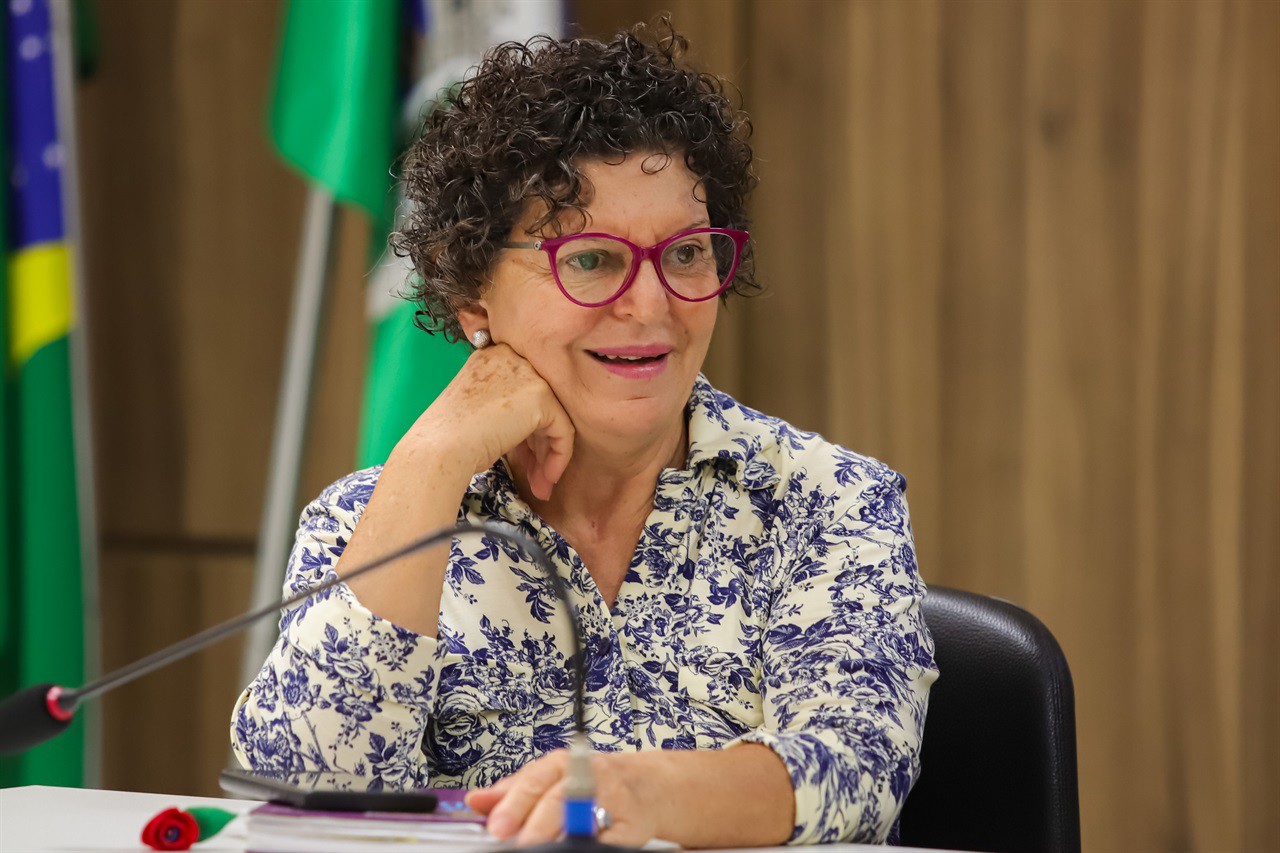 Vereadora Rai de Almeida (PT), membro da Comissão