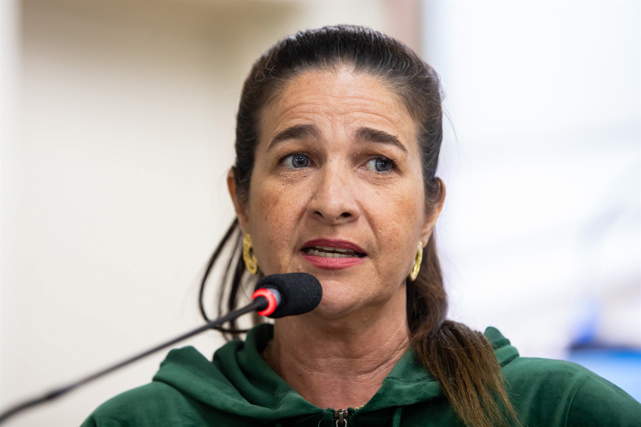 Vereadora Alessandra Bellucci (Avante) ocupou a tribuna da Câmara nesta quinta-feira (5)