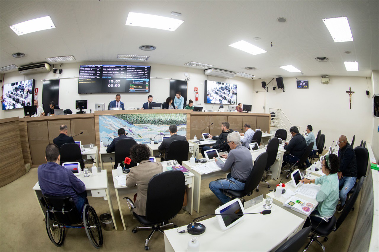 Pauta da Ordem do Dia da 33ª Reunião Ordinária, que acontece nesta segunda-feira (9), conta com um total de 37 proposituras
