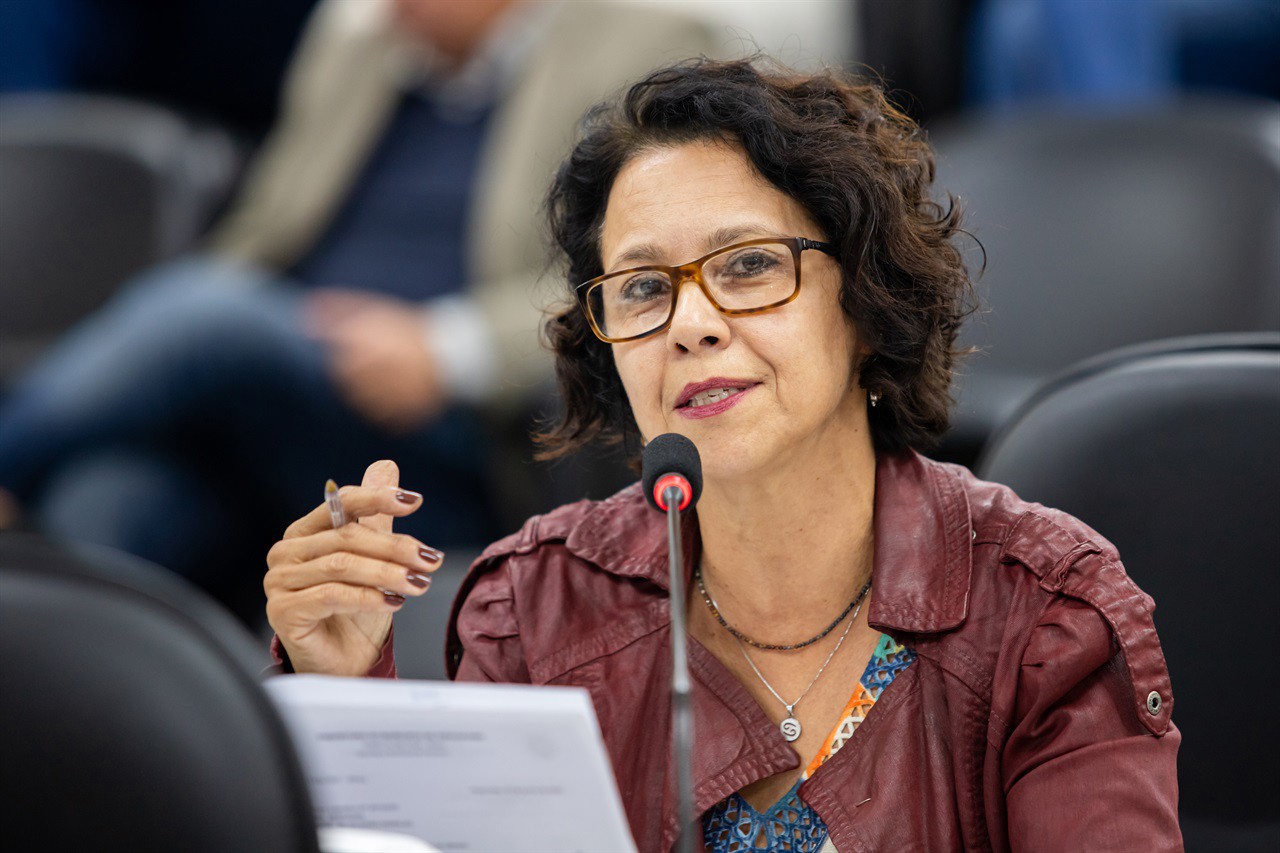 Vereadora Silvia Morales (PV), do mandato coletivo A Cidade é Sua