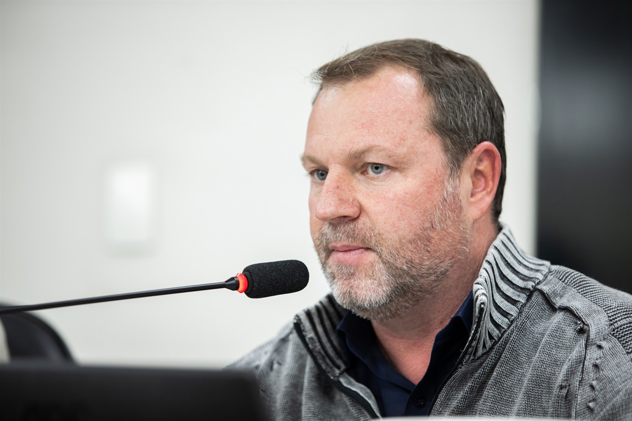 Luciano Celêncio, secretário municipal de Obras, Infraestrutura e Serviços Públicos