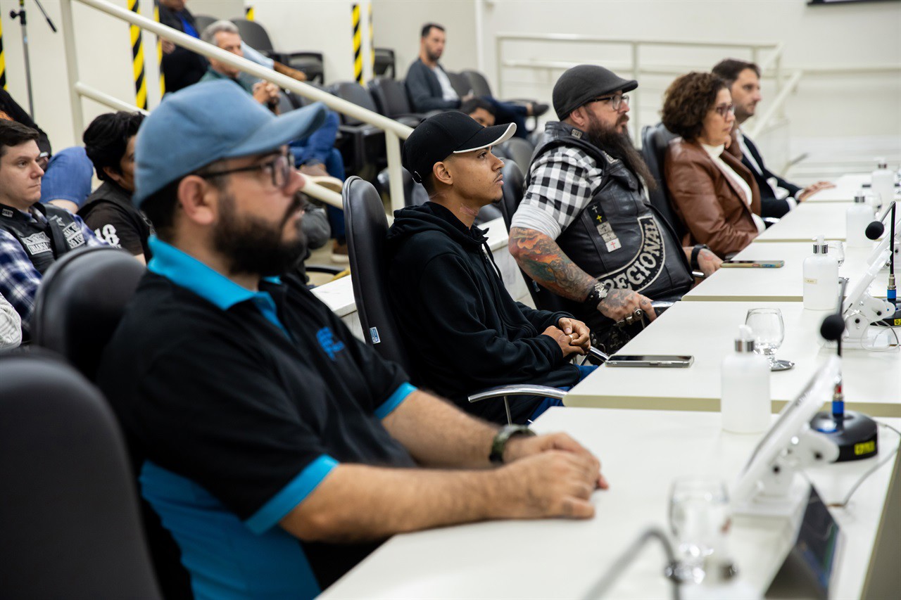 Participaram da audiência pública vereadores, representantes do Executivo, da CPFL e de empresas da área de telecomunicações