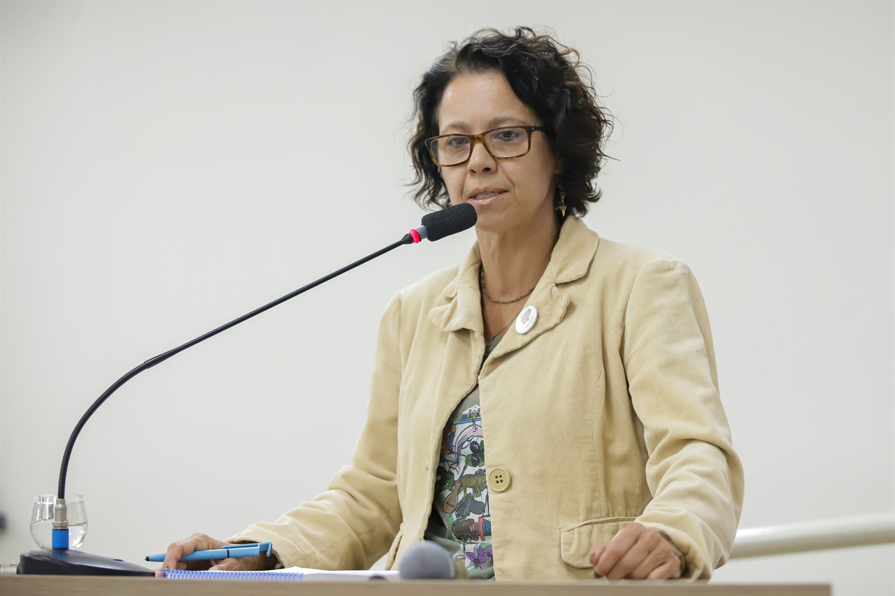 Vereadora Sílvia Morales (PV), do mandato coletivo A Cidade é Sua
