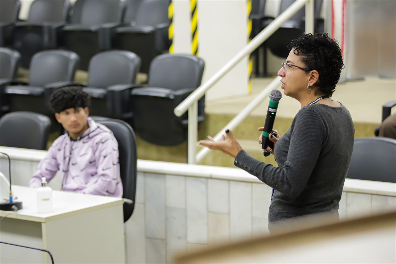 Projeto Conheça o Legislativo com alunos do SENAC