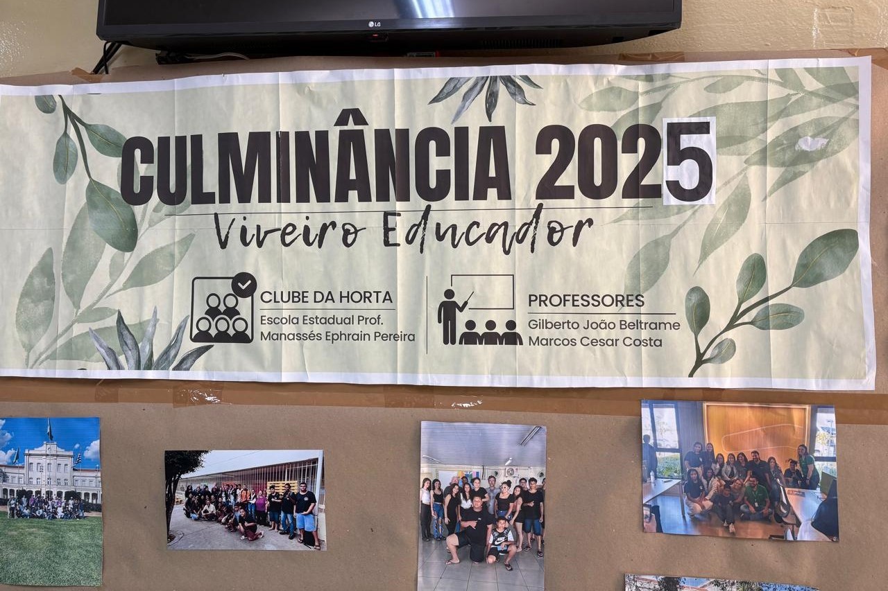 O vereador Pedro Kawai prestigia apresentações e projetos realizados pelos alunos durante a Culminância do 1º semestre de 2025 na Escola Estadual Prof. Manassés Ephrain Pereira.