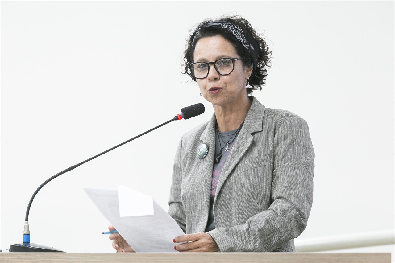 Vereadora Silvia Morales (PV), do mandato coletivo A Cidade é Sua