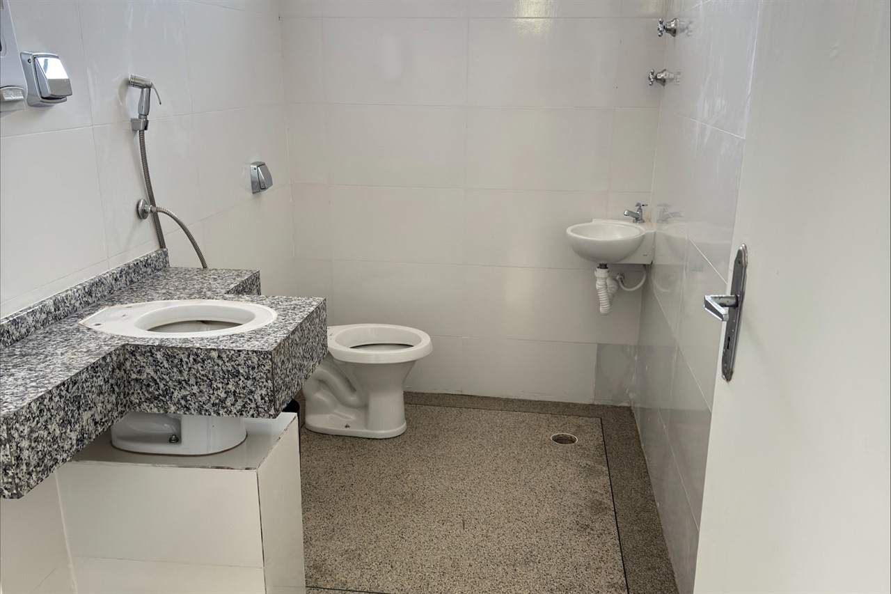 Gustavo Pompeo visitou a unidade nesta quarta-feira (2) para acompanhar a retomada das obras