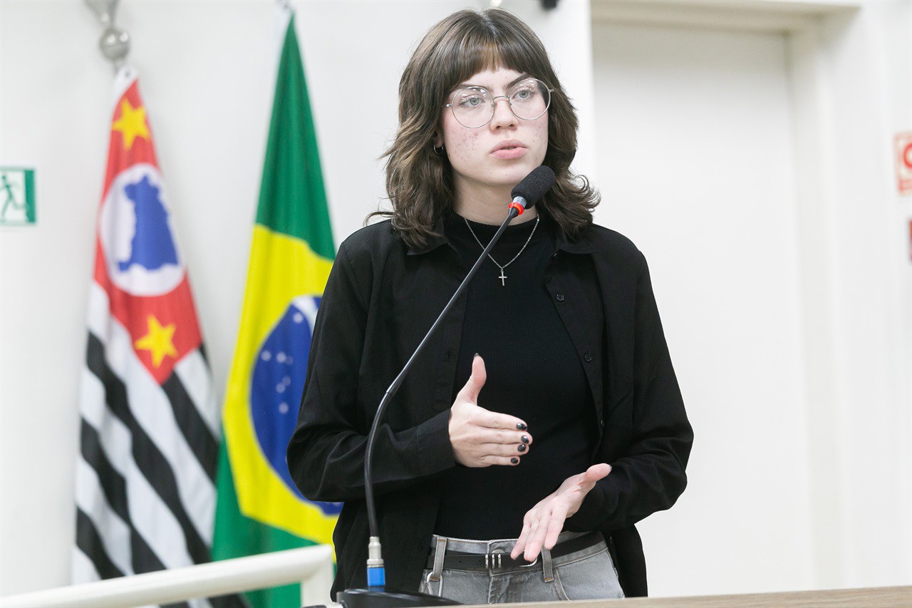 Alunos da turma 169 participaram do Conheça o Legislativo na tarde desta quarta-feira (2)