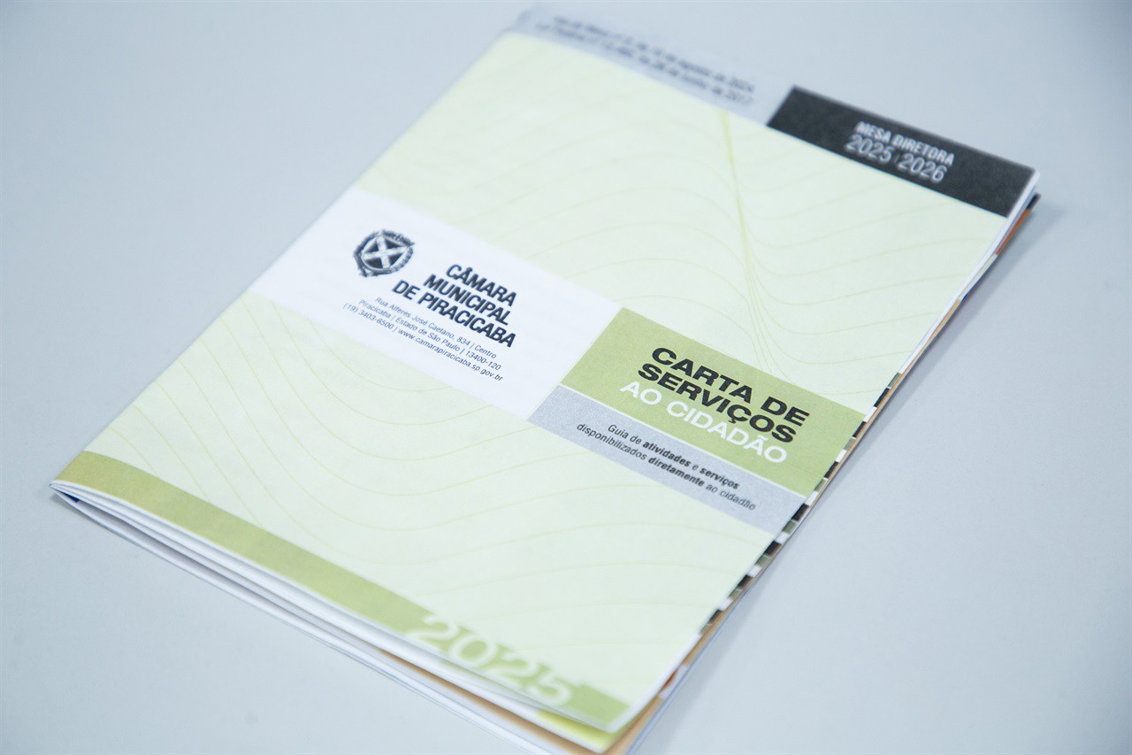 Também está disponível na página da Ouvidoria a Carta de Serviços ao Cidadão 2025-2026, um guia que reúne em um só lugar as atividades e serviços prestados diretamente pelo Legislativo Municipal.