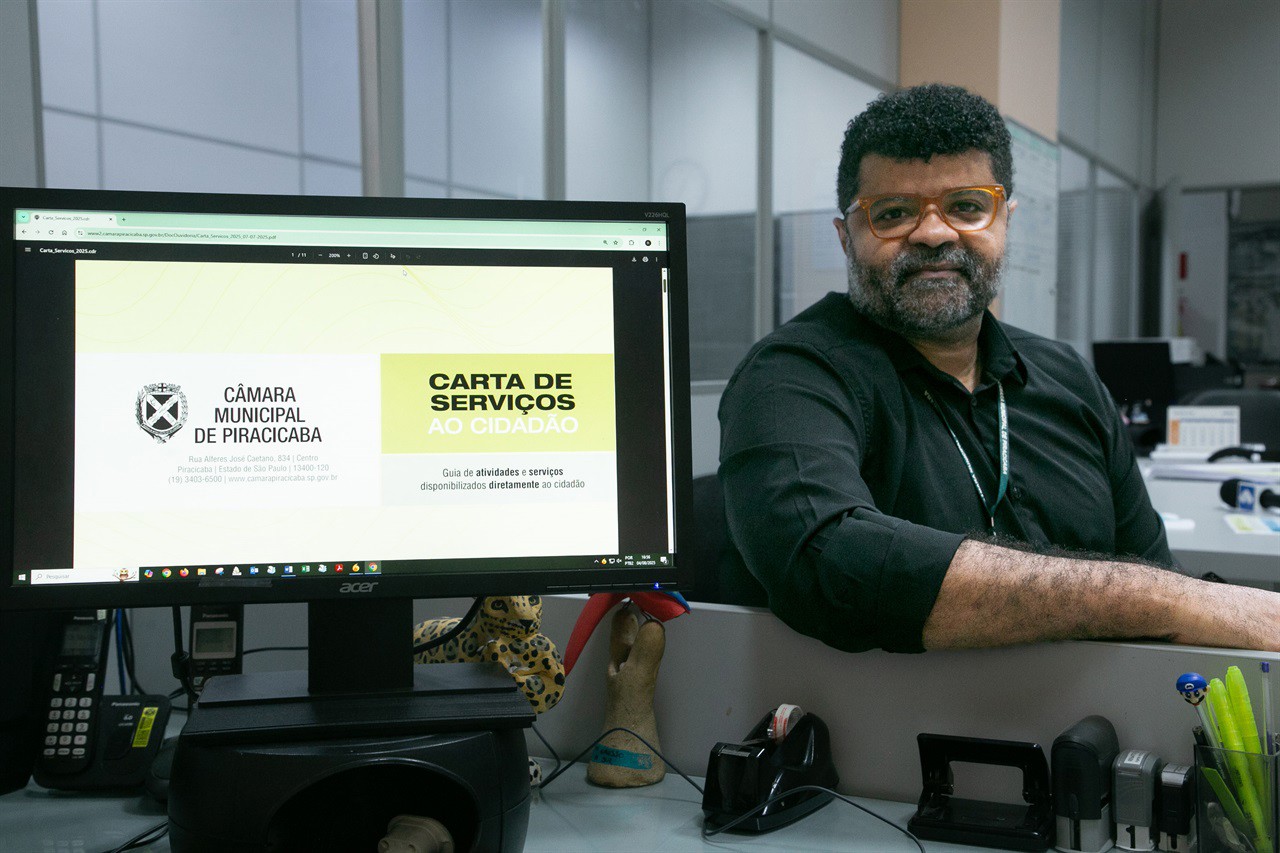 Renato Alves Rafael, ouvidor da Câmara Municipal de Piracicaba