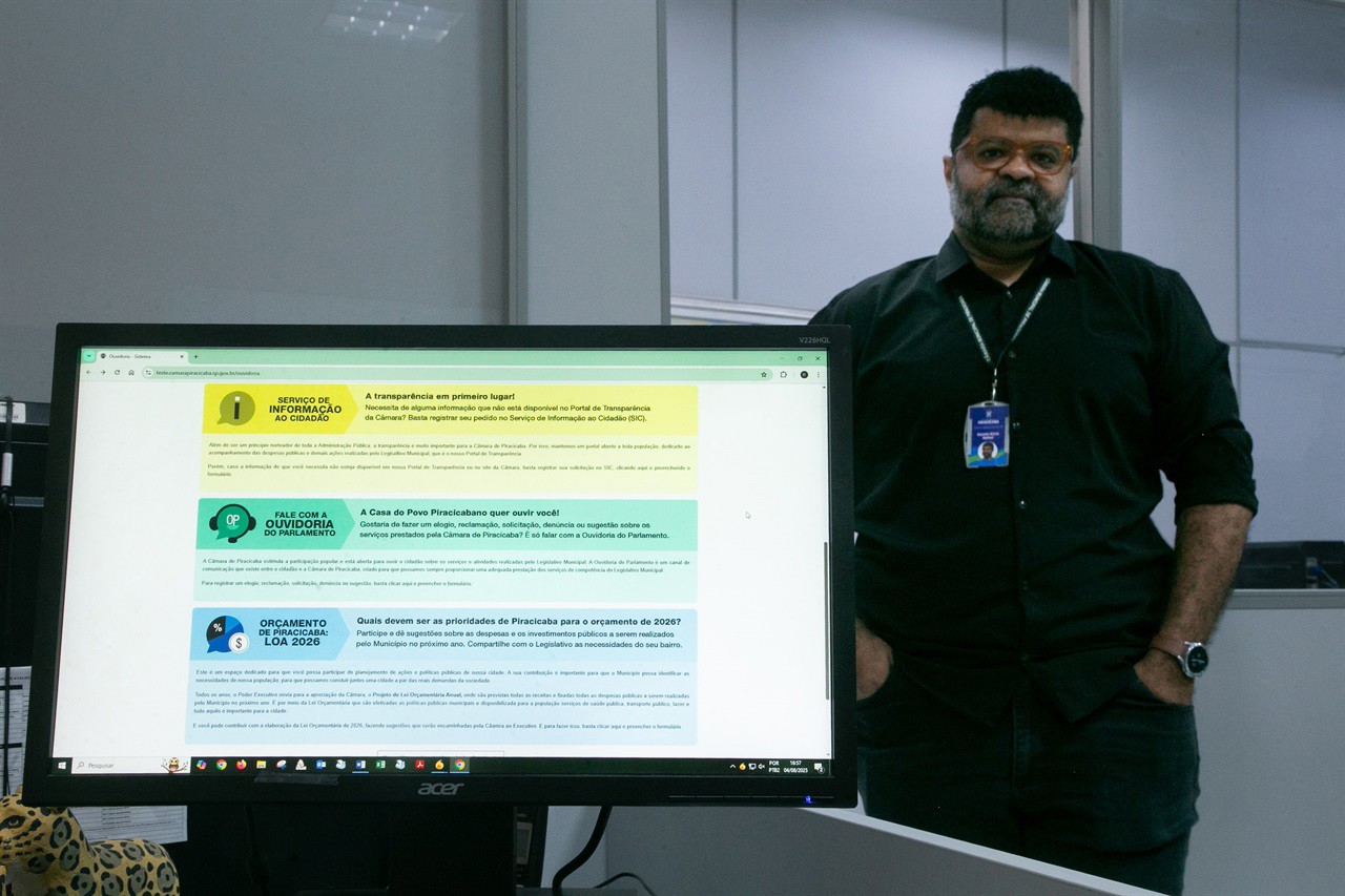 A iniciativa, promovida pela Ouvidoria do Parlamento e pela Procuradoria Legislativa com o apoio da Presidência da Câmara, consiste na abertura de canais eletrônicos e físicos que permitirão que os cidadãos apontem diretamente o que consideram prioritário para os investimentos na cidade.