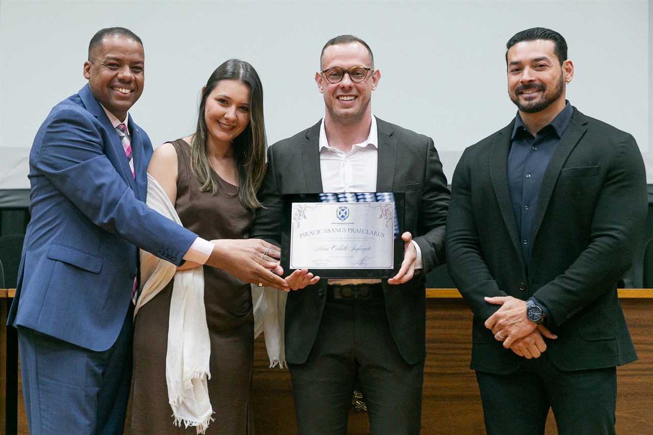 Nutricionista é contemplado com o título Piracicabanus Praeclarus