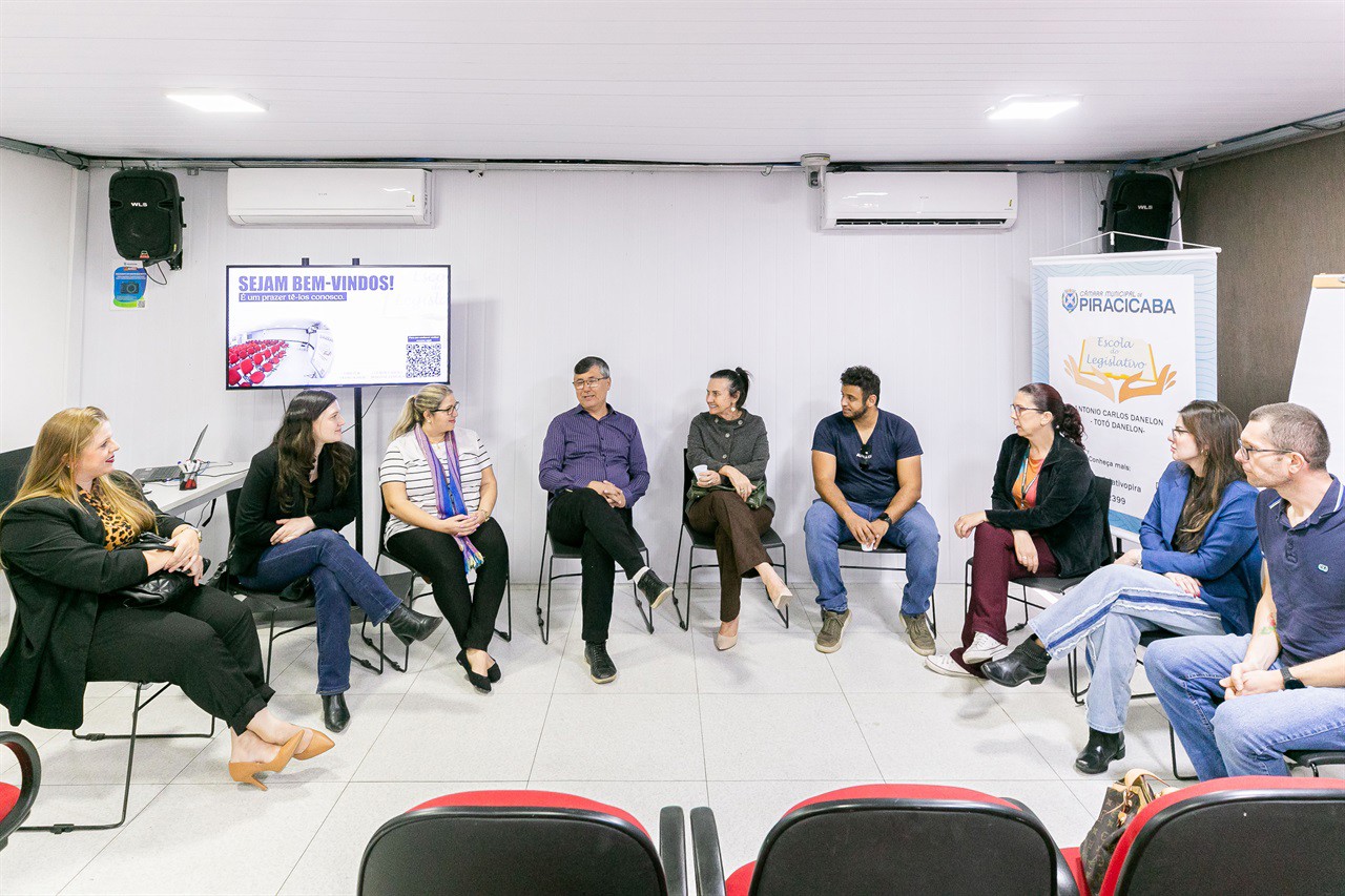 Visita à Câmara Municipal de Piracicaba ocorreu na tarde desta quinta-feira
