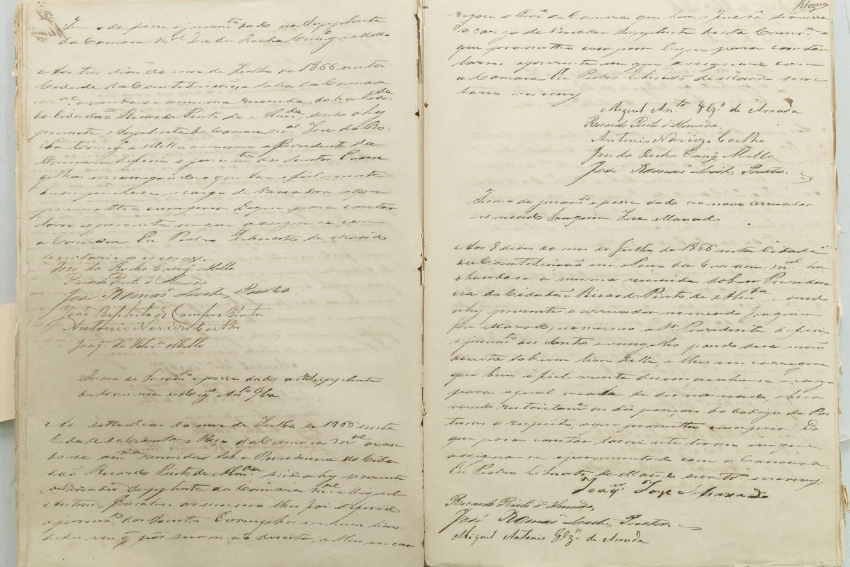 Livro concentra nomeações de ocupantes de cargos públicos de Piracicaba entre os anos de 1860 e 1889
