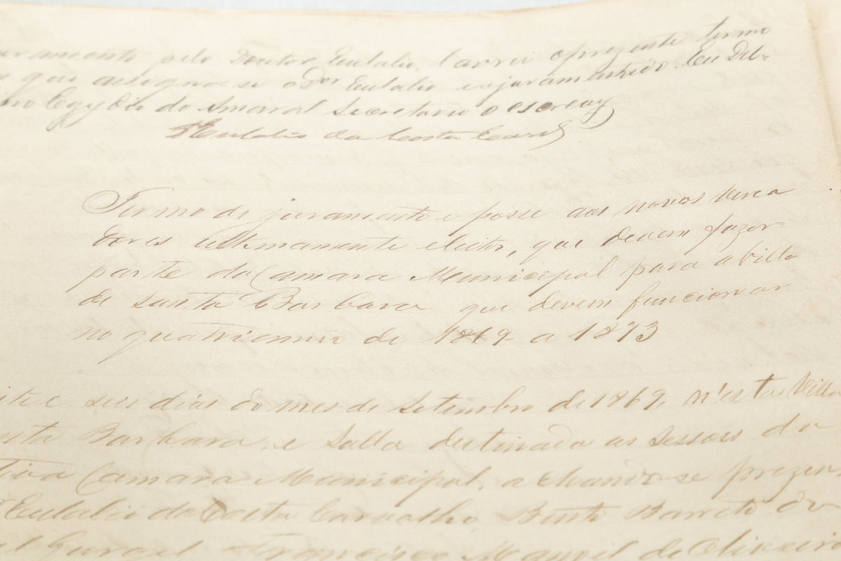 Livro concentra nomeações de ocupantes de cargos públicos de Piracicaba entre os anos de 1860 e 1889