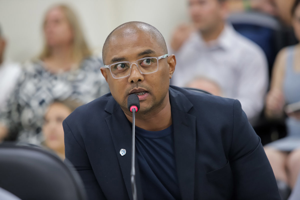 Vereador Cássio Luiz Barbosa (PL), o Cássio Fala Pira