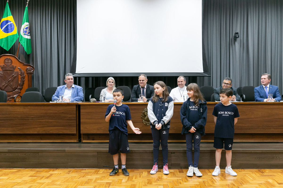 Apresentação dos alunos