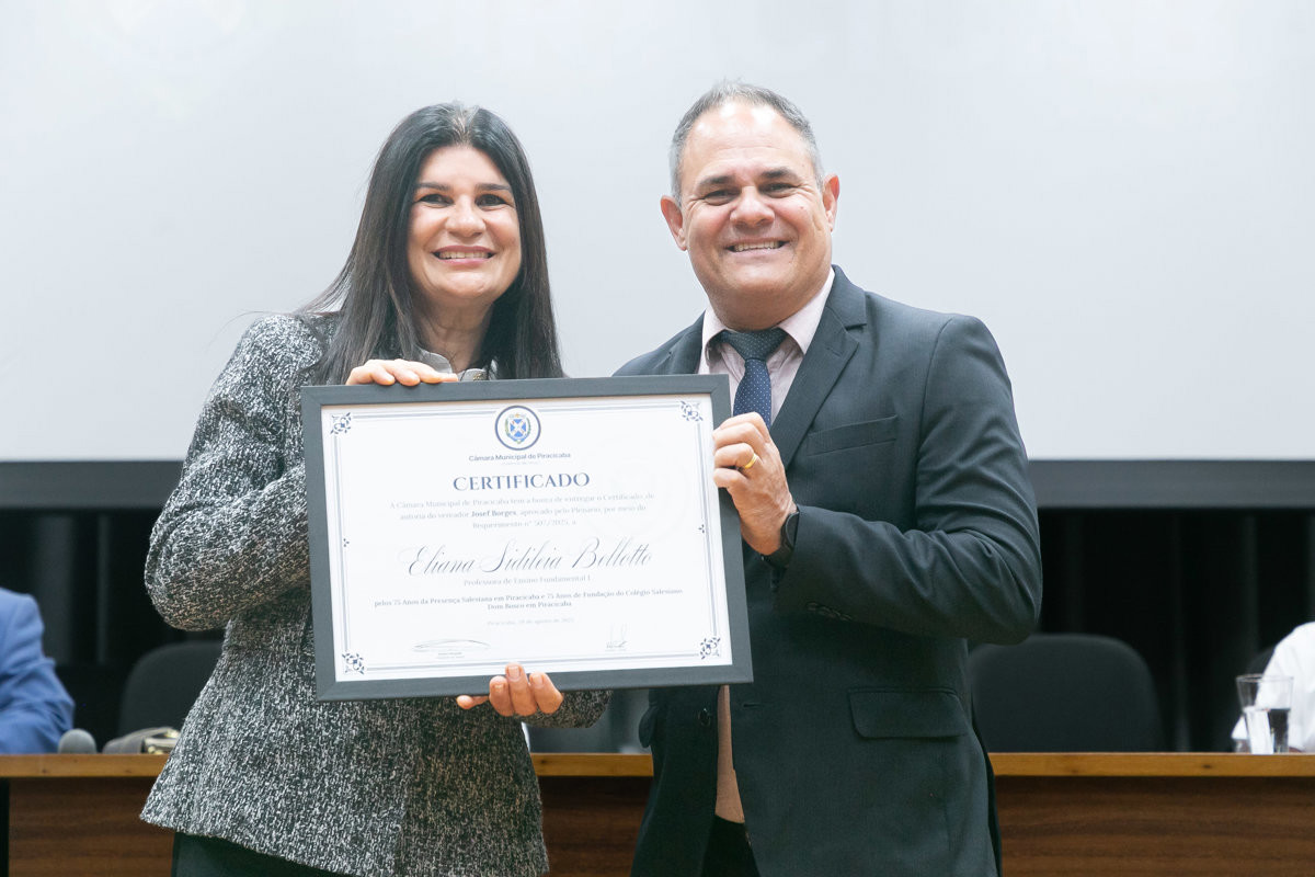 Professora Eliana Bellotto, homenageada