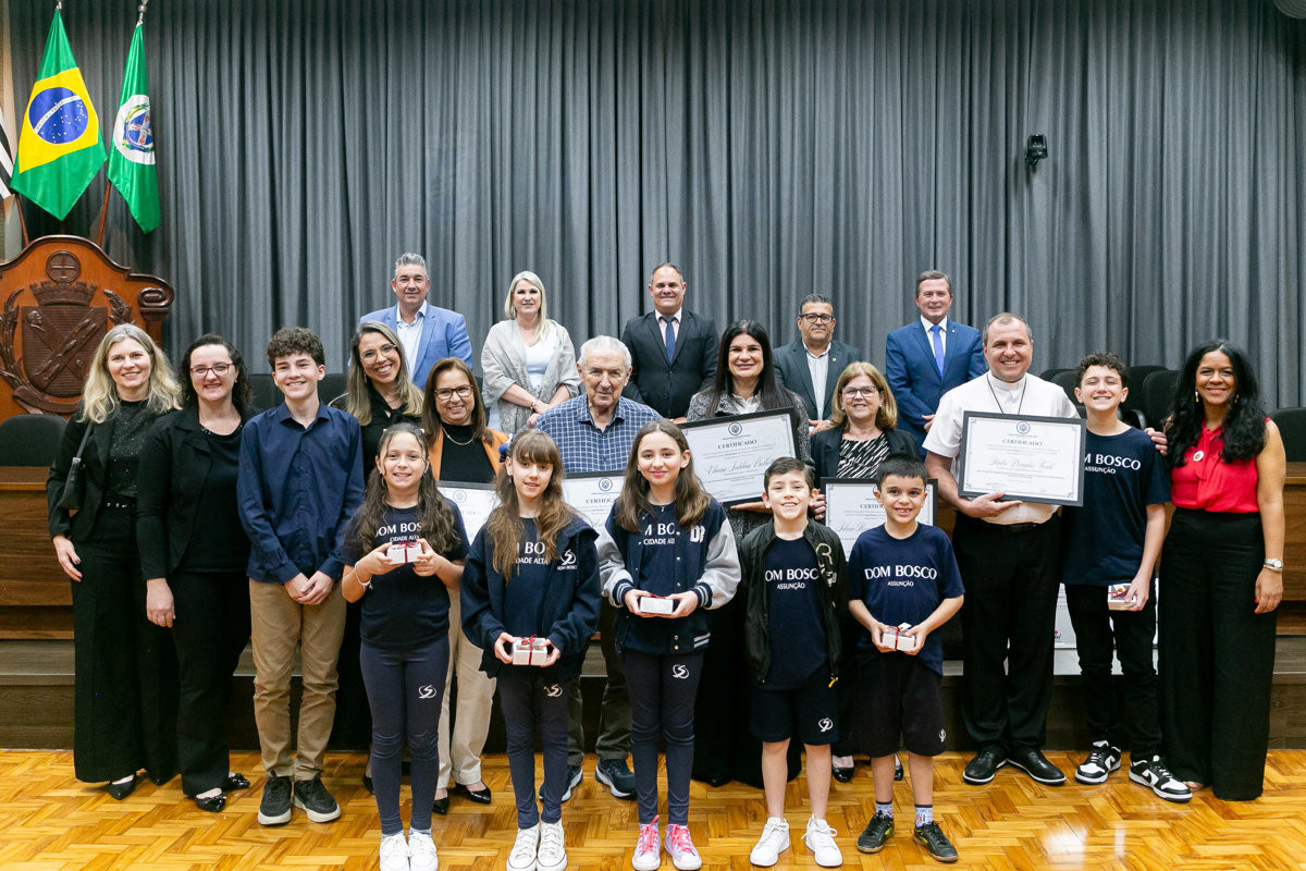 Solenidade em comemoração aos 75 anos do Colégio Dom Bosco e a presença salesiana em Piracicaba