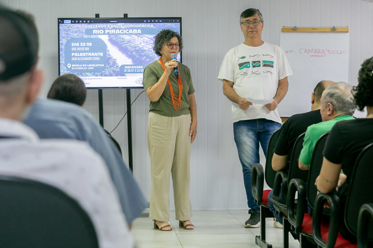 A atividade contou com a presença da vereador Rai de Almeida (PT) e do Diretor da Escola do Legislativo, o vereador Pedro Kawai (PSDB)