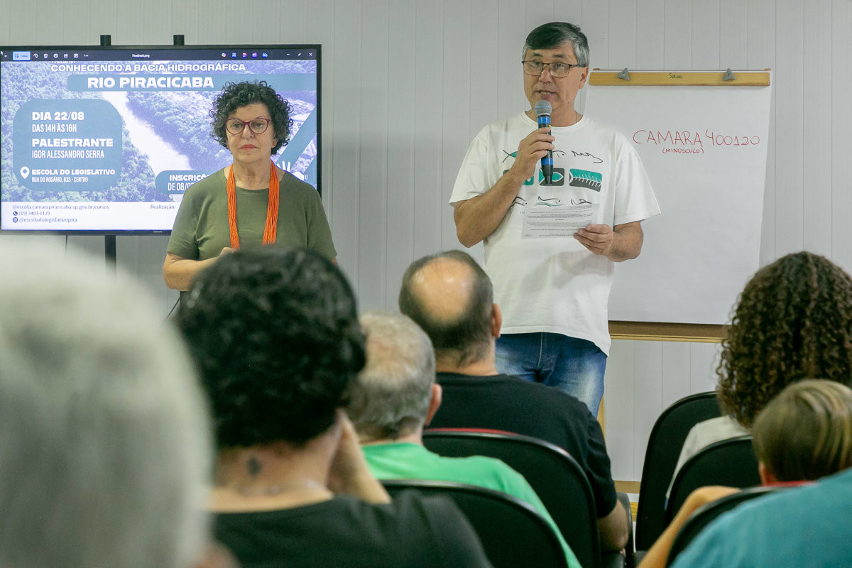A atividade contou com a presença da vereador Rai de Almeida (PT) e do Diretor da Escola do Legislativo, o vereador Pedro Kawai (PSDB)