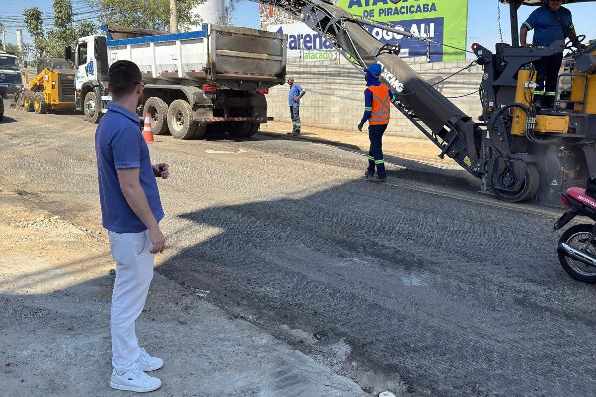 Vereador Gustavo Pompeo (Avante) disse que a conclusão da obra vai resultar em mais segurança para usuários da via