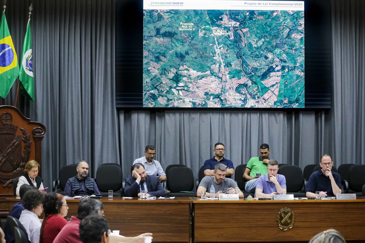 A audiência desta terça-feira (16), solicitada pela CLJR, aconteceu no Salão Nobre "Helly de Campos Melges" devido a manutenções no plenário da Câmara