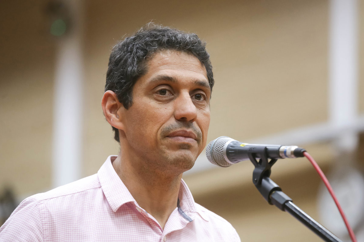 A audiência desta terça-feira (16), solicitada pela CLJR, aconteceu no Salão Nobre "Helly de Campos Melges" devido a manutenções no plenário da Câmara