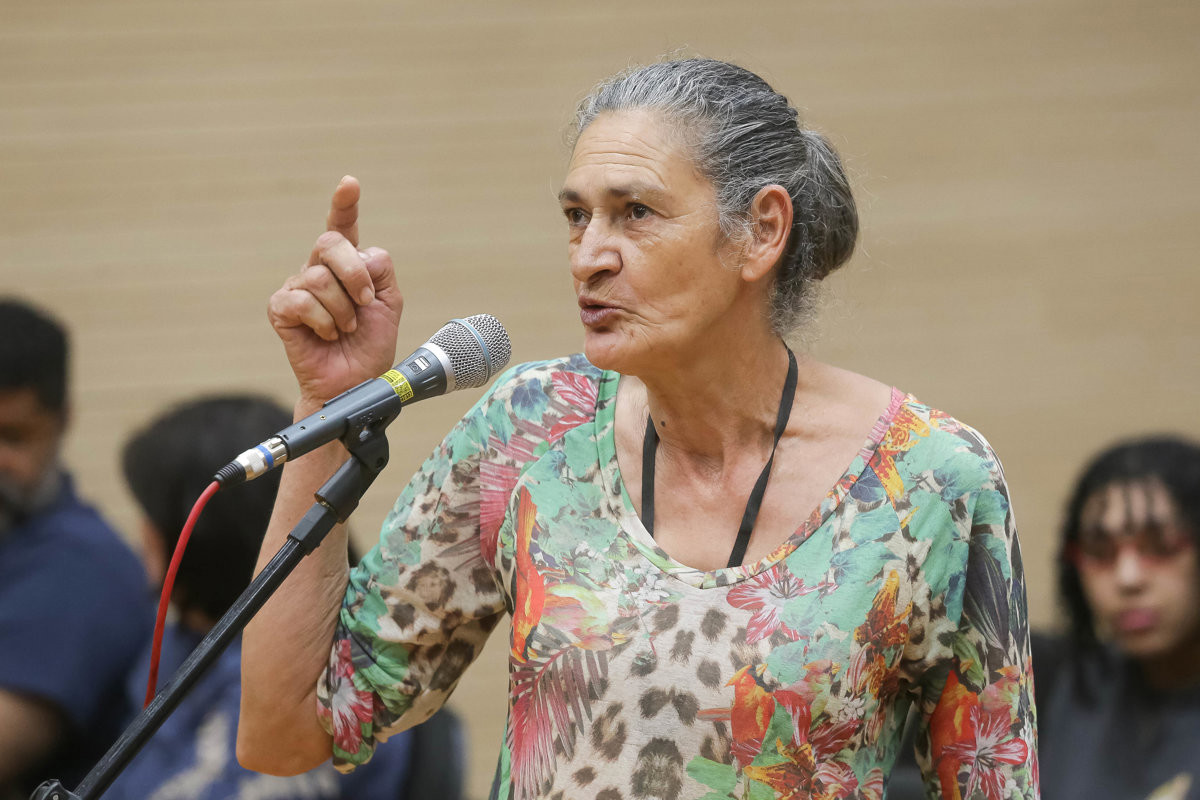 A audiência desta terça-feira (16), solicitada pela CLJR, aconteceu no Salão Nobre "Helly de Campos Melges" devido a manutenções no plenário da Câmara