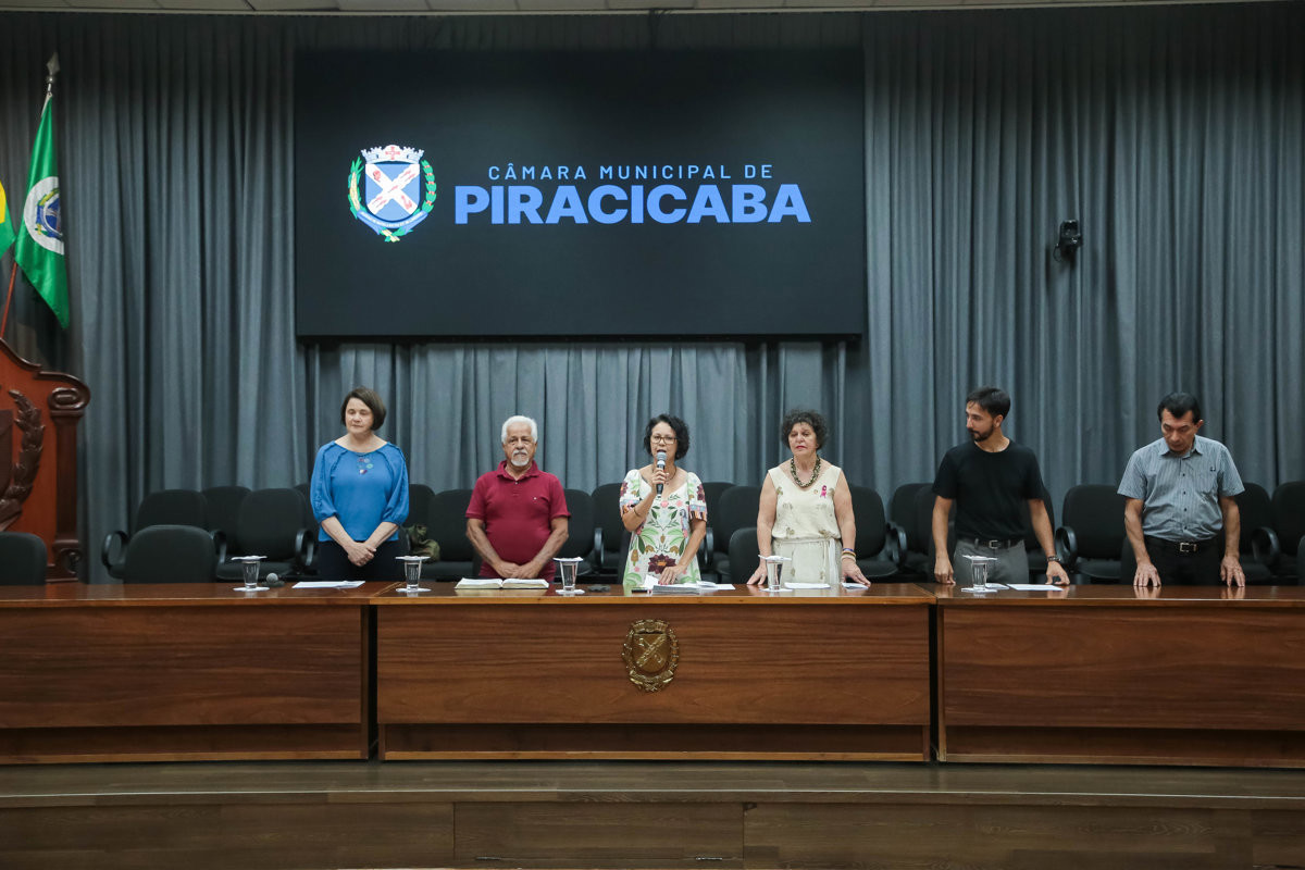 Solenidade foi presidida pela vereadora Sílvia Morales (PV), do Mandato Coletivo A Cidade é Sua