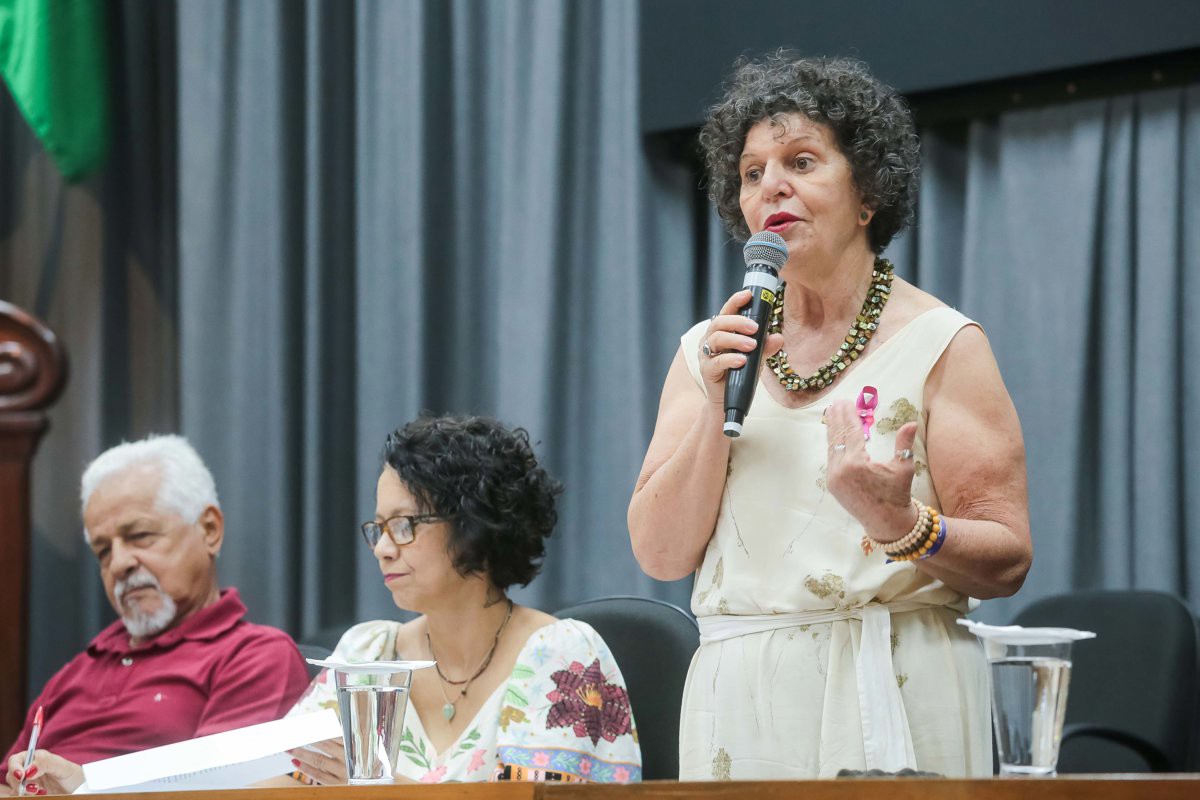 Solenidade foi presidida pela vereadora Sílvia Morales (PV), do Mandato Coletivo A Cidade é Sua