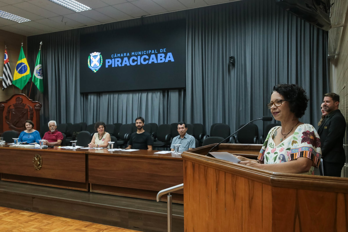 Solenidade foi presidida pela vereadora Sílvia Morales (PV), do Mandato Coletivo A Cidade é Sua