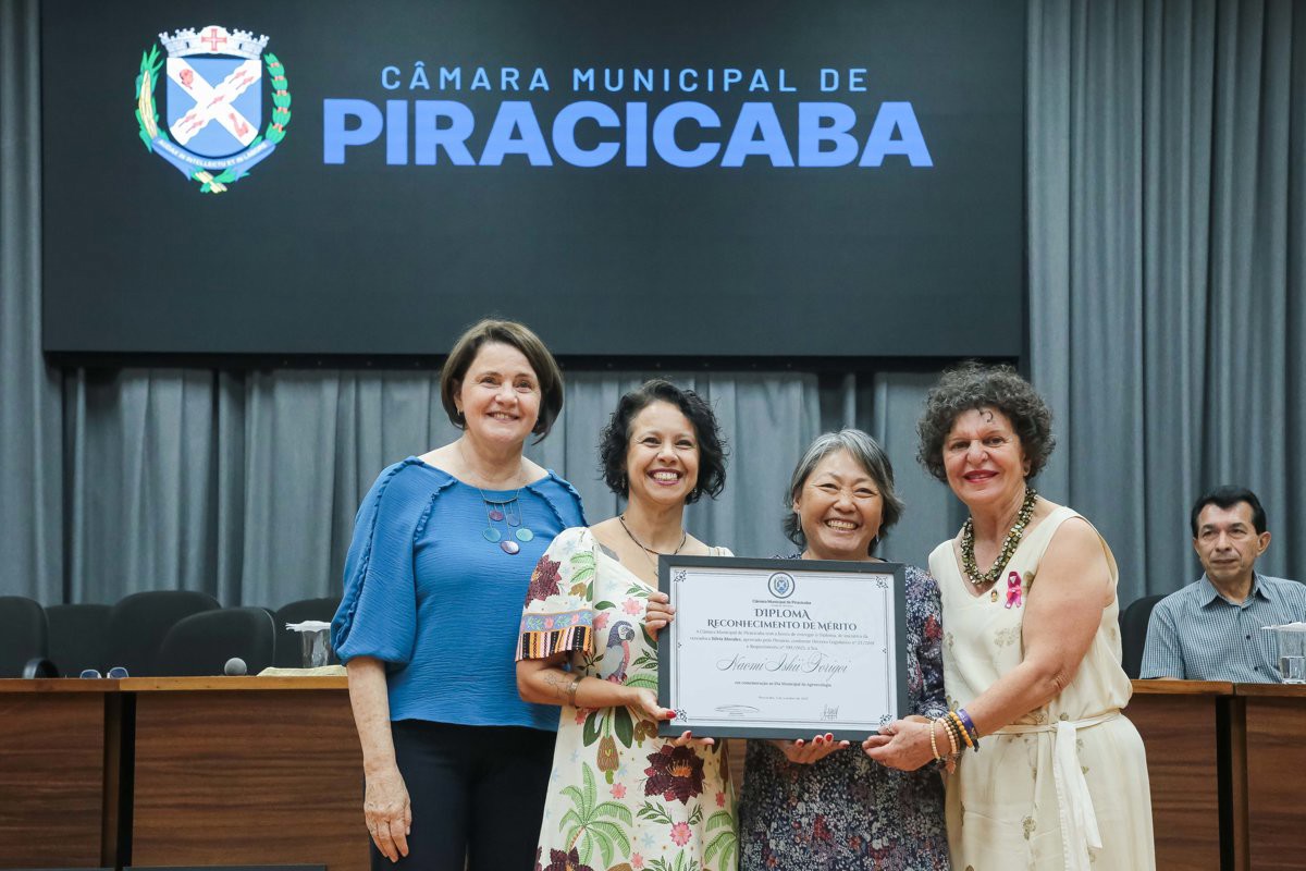 Solenidade foi presidida pela vereadora Sílvia Morales (PV), do Mandato Coletivo A Cidade é Sua