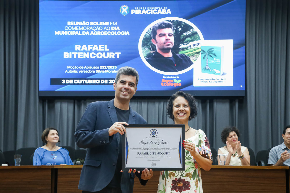 Solenidade foi presidida pela vereadora Sílvia Morales (PV), do Mandato Coletivo A Cidade é Sua