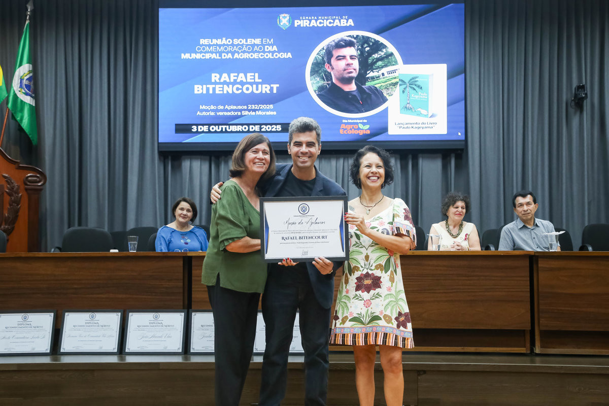 Solenidade foi presidida pela vereadora Sílvia Morales (PV), do Mandato Coletivo A Cidade é Sua