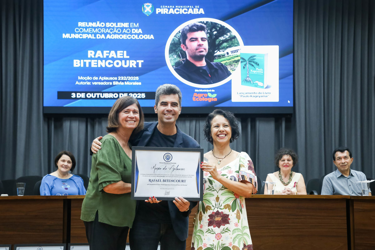 Solenidade foi presidida pela vereadora Sílvia Morales (PV), do Mandato Coletivo A Cidade é Sua