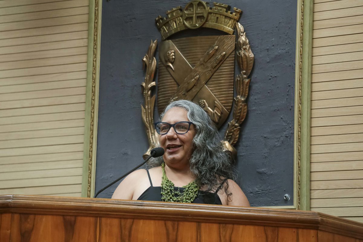 Solenidade foi presidida pela vereadora Sílvia Morales (PV), do Mandato Coletivo A Cidade é Sua