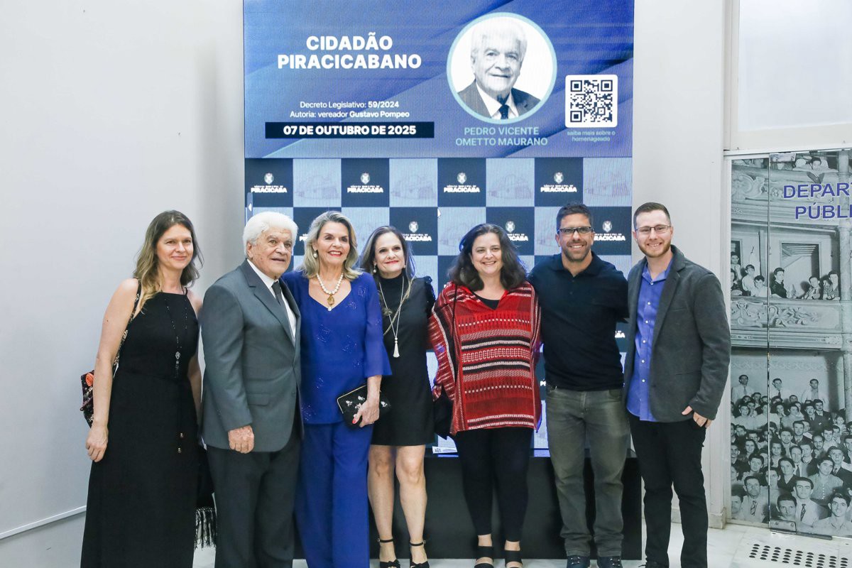 Título de Cidadão Piracicabano foi concedido no dia do aniversário de 82 anos de Pedro Maurano