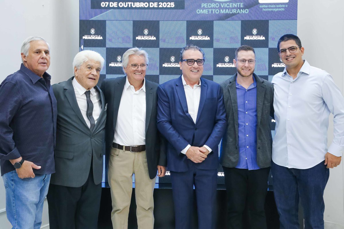 Título de Cidadão Piracicabano foi concedido no dia do aniversário de 82 anos de Pedro Maurano