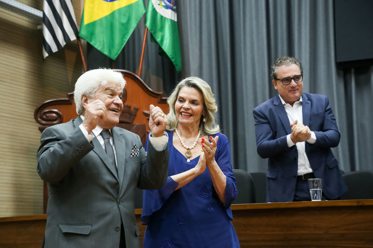 Título de Cidadão Piracicabano foi concedido no dia do aniversário de 82 anos de Pedro Maurano