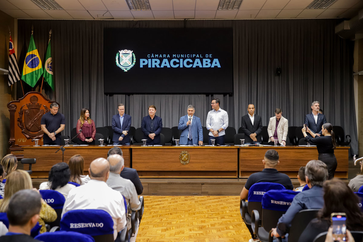 Solenidade de autoria do presidente da Câmara, vereador Rerlison Rezende