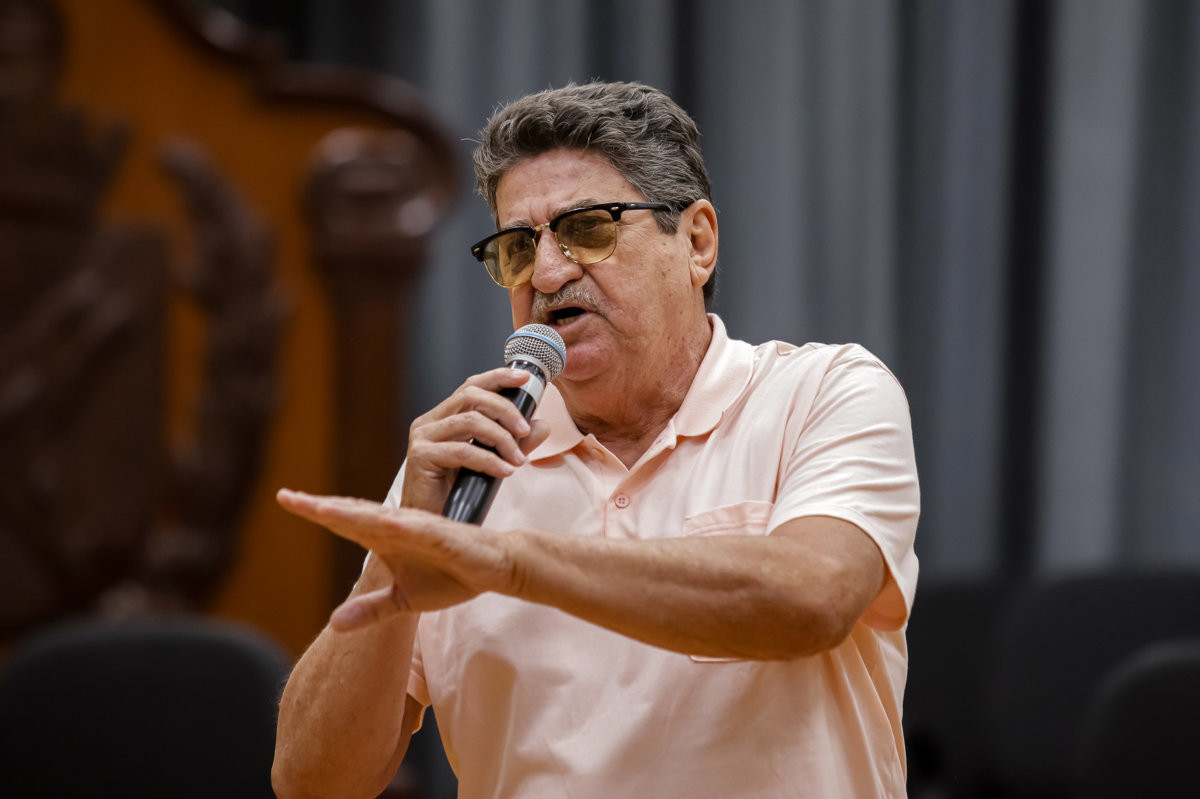 José Alexandre Pereira, presidente do Sindicato dos Municipais de Piracicaba