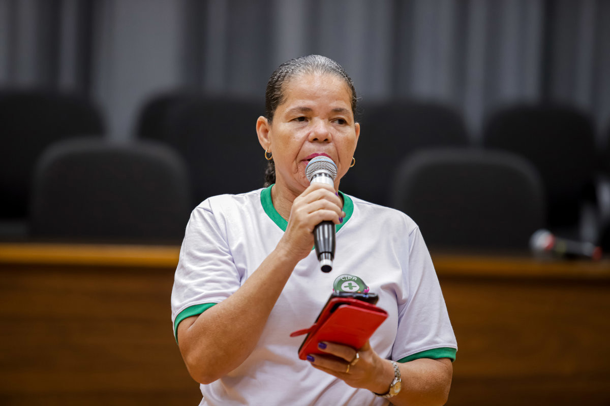 Salvina Nunes Coelho Esteves, presidente da Cipa da Prefeitura