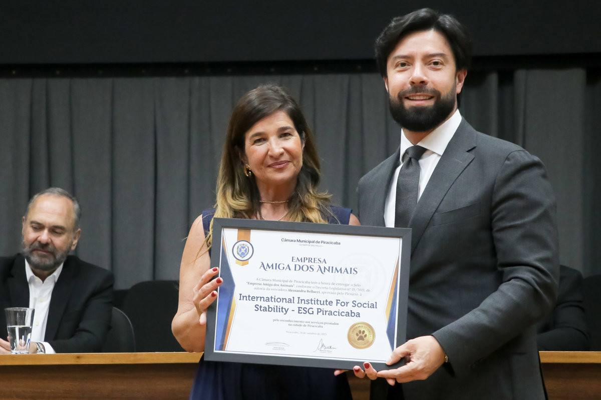 Alex Gama Salvaia, representando a International Institute for Social Stability - ESG Piracicaba